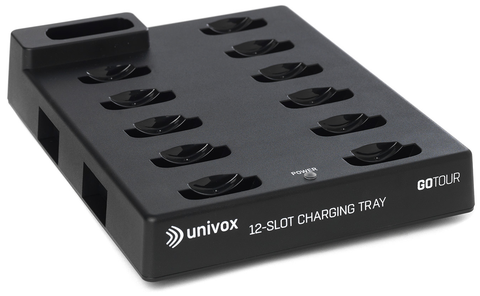 Univox® GOTOUR: 12-Piece  Charging Tray GT-CT12