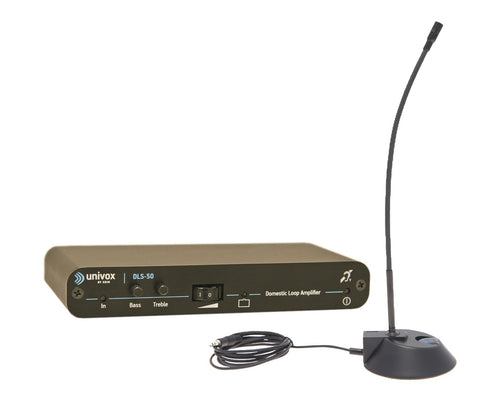 Univox CTC-121 UK, Cross the Counter loop, DLS-50+loop pad+M-1 mic