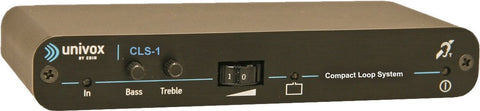 Univox CLS-1UK, Loop amplifier 50m incl. sofa loop and audio cable