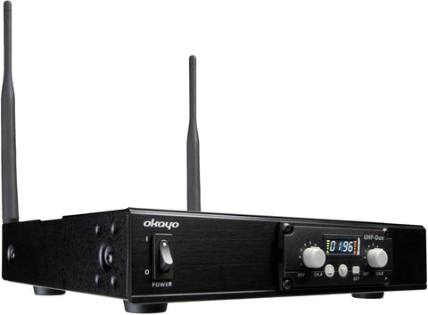 EJ-702DR Plus UK, Diversity receiver 863-865MHz, 2 receivers
