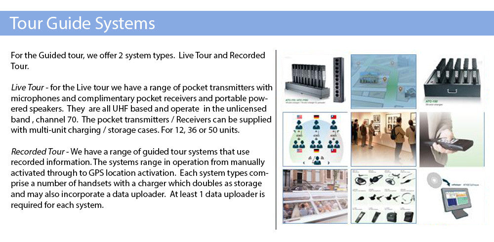 Tour Guide Systems